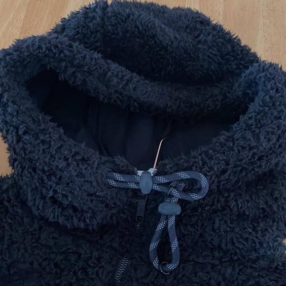 Lululemon scuba oversized half zip hoodie PLUSH FLEECE BLACK - Picture 6 of 9